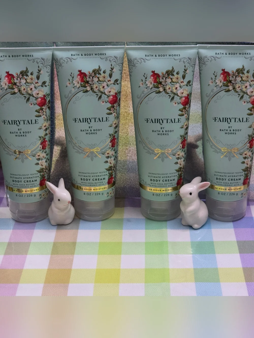 Bath & Body Works Fairytale Hydrating Body Cream Set of 4 New RARE